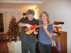 The $100 Guitar, Larry Polansky and Nick Didkovsky by Wendy Roberts
